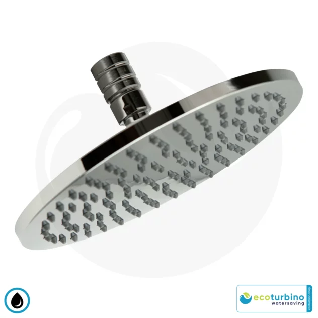 Overhead Shower - Rain Shower head SET Legio | ET10L Water-Saving Adapter + Ceiling Shower Head | ecoturbino®