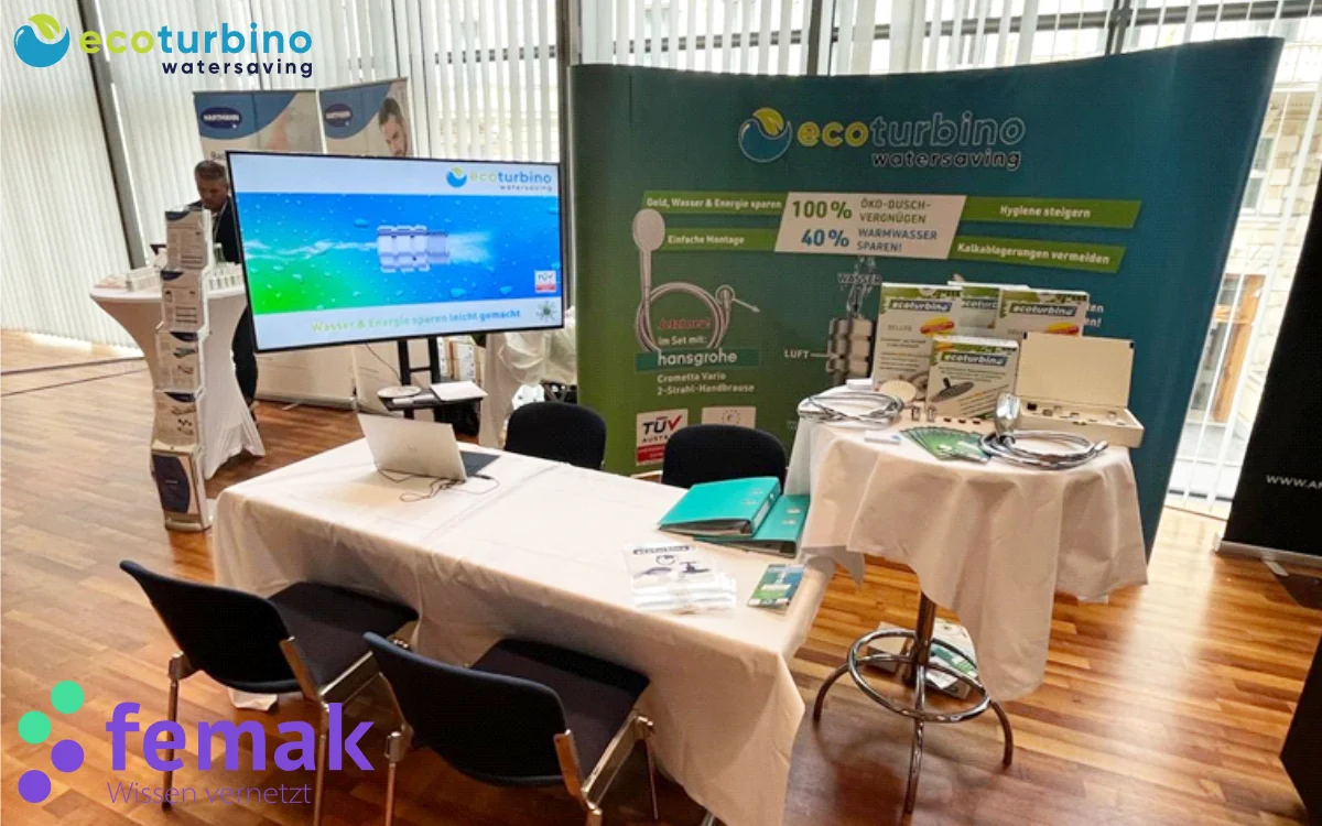 40th femak Federal Conference 2024 | ecoturbino exhibitor stand