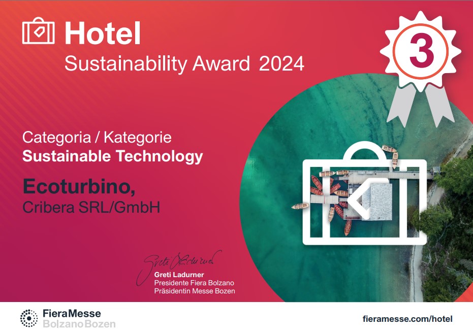 ecoturbino Hotel Sustainability Award 2024 Bozen